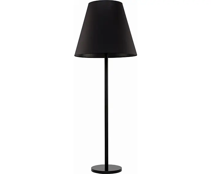 Lampa stojąca podłogowa LED Nowodvorski MOSS czarna, tkanina 9736 | Promocja