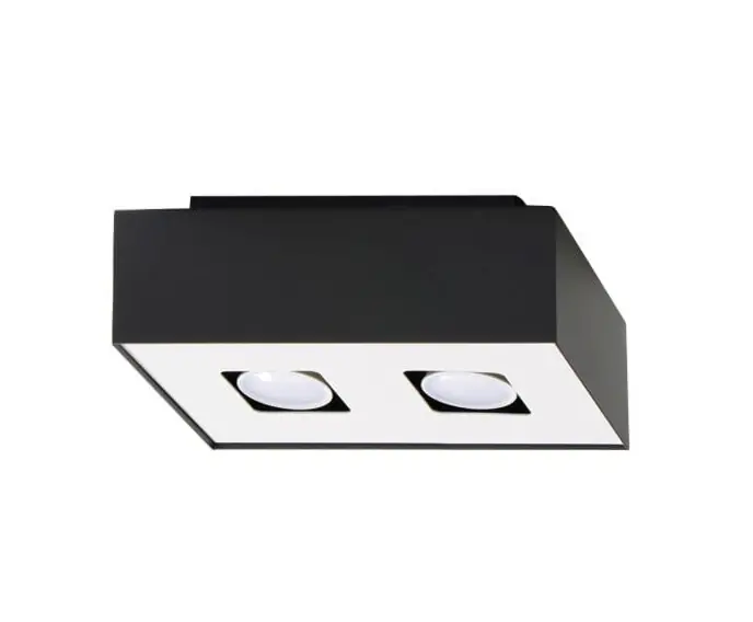 Lampa sufitowa MONO 2 Czarny Sollux Lighting SL.0071 - Jakość premium