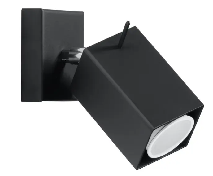 Wygodne zakupy - Kinkiet MERIDA Czarny Sollux Lighting SL.0099