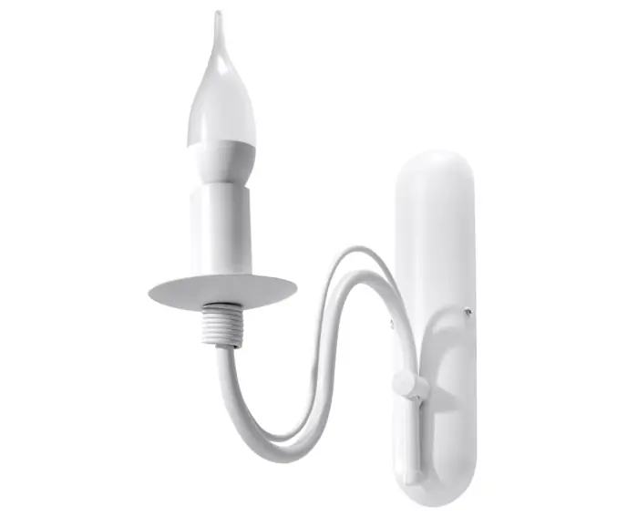 Do wyczerpania zapasów | Kinkiet MINERWA Biały Sollux Lighting SL.0216