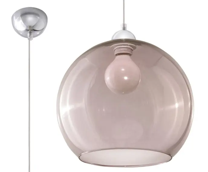 Jakość premium | Lampa wisząca BALL Grafit Sollux Lighting SL.0250