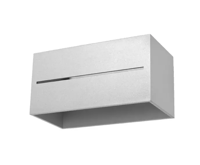 Nowość - Kinkiet LOBO MAXI szary Sollux Lighting SL.0529