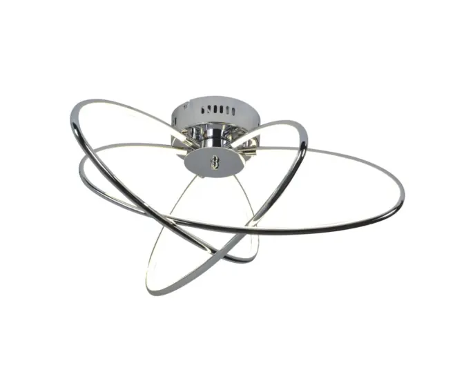 Lampa sufitowa LELO K-8073 Kaja chrom | Hit sprzedażowy