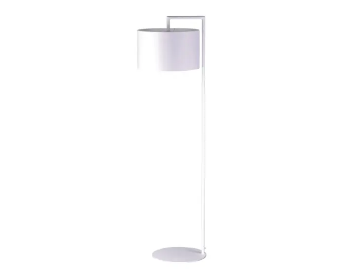 Lampa stojąca podłogowa biała E27 Kaja SIMONE K-4333 | Outlet