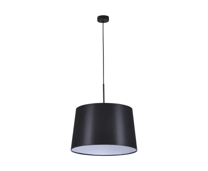 Zamów teraz - Lampa wisząca klasyczna czarna abażur Kaja REMI K-4350