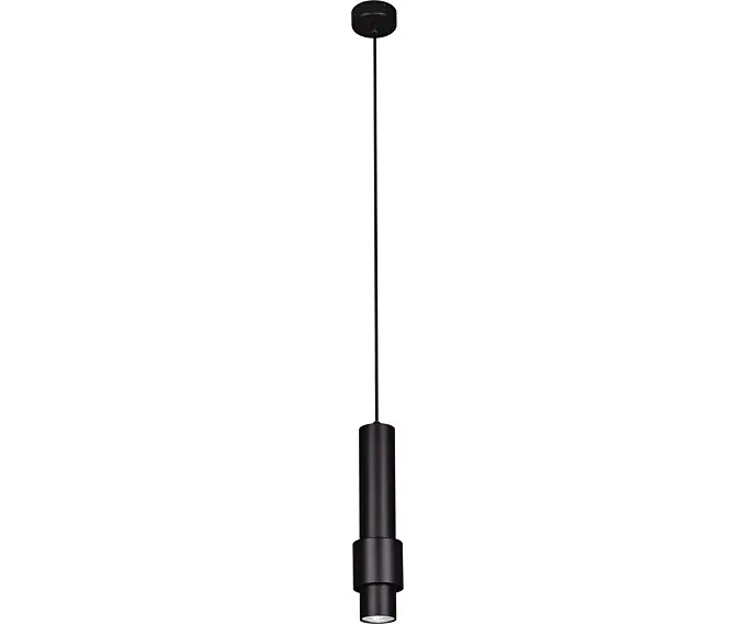 Lampa wisząca nowoczesna czarna tuba Kaja ROTO K-4544 | Świetna oferta