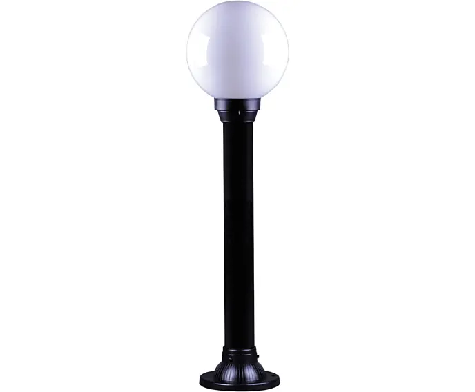 Świetna oferta | Lampa ogrodowa stojąca biała kula E27 Kaja ASTRID K-ML-OGROD 200 0.6 KL. OPAL