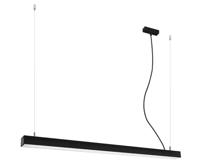 Lampa wisząca LED PINNE 1150 CZARNA 4000K 38W Thoro Lighting model TH.069 | Jakość premium