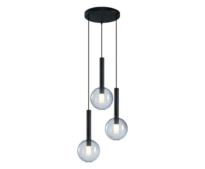 Lampa wisząca NIKO BLACK 3xG9 Milagro ML0333 | Nie zwlekaj
