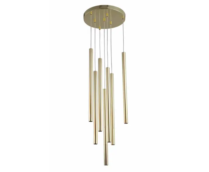 Okazja - Lampa wisząca Lungo 7xG9 złota LP-894/7P GD Light Prestige
