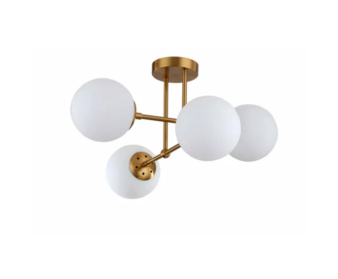 Niska cena | Lampa wisząca Roma 4xE14 złota LP-1345/4P GD Light Prestige