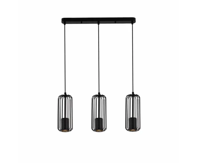 Lampa wisząca Sintra 3xGU10 czarna LP-975/3L BK Light Prestige | Oferta limitowana