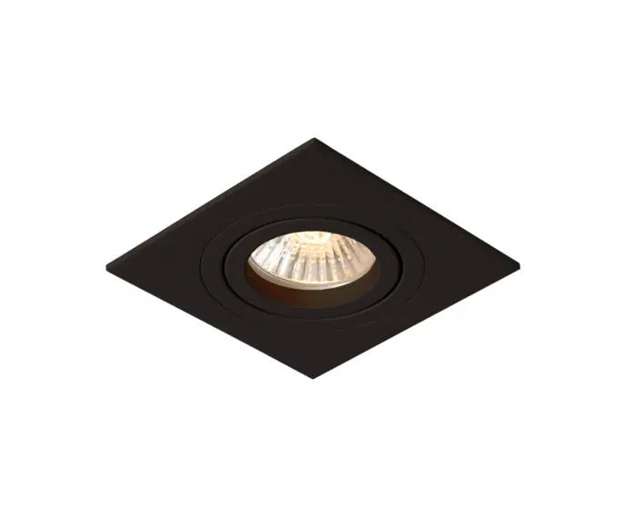 Oczko Metis oprawa podtynkowa 1xGU10 czarna LP-2780/1RS BK Light Prestige | Kup teraz