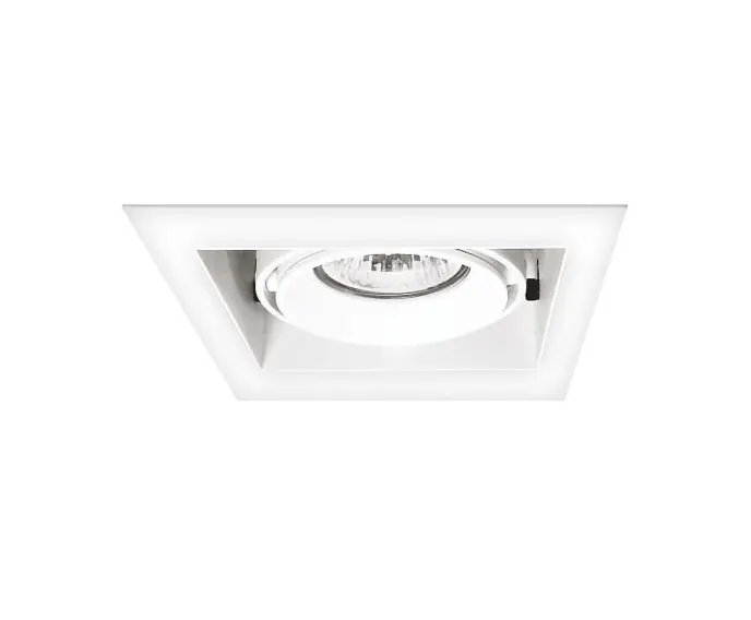 Oczko Merano 1xGU10 podtynkowe z ramką LP-2790/1RS WH frame Light Prestige - Nowość w ofercie