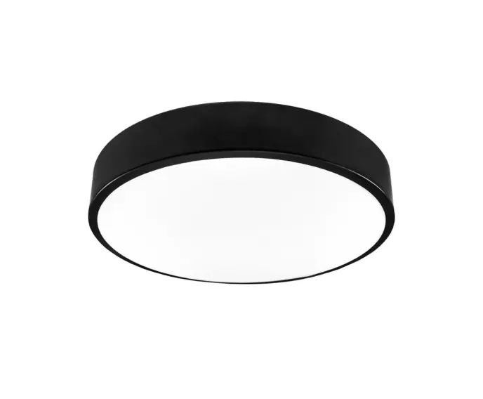 Oferta limitowana - Plafon LED 24W 30 cm czarny Houston ID-4701 Idealed