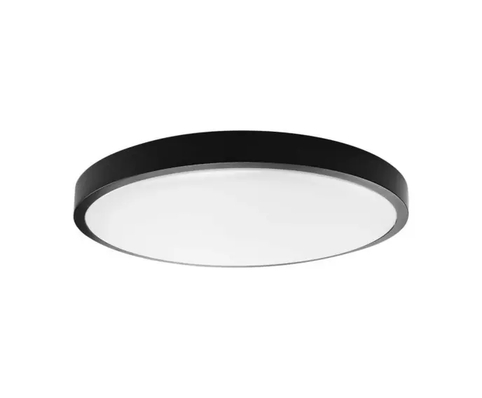 Oszczędź teraz | Plafon V-TAC 36W LED Okrągły 35cm Natynkowy IP44 Czarny VT-8630B 4000K 3820lm