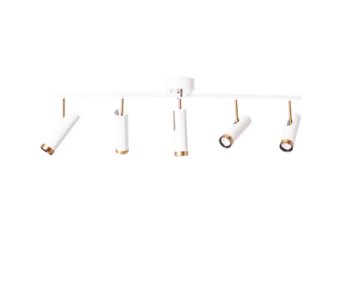 Nowy produkt | Lampa sufitowa By Rydens Puls Bar Ceilling biało-złota 110 cm 4201610-5002