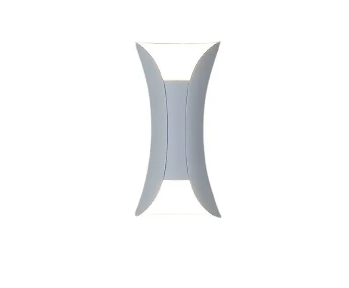 Kinkiet Abigali White IP65 2x5W 3000K - Hit