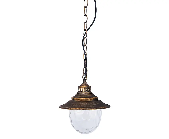 Produkt premium | Lampa wiszaca zewnętrzna 1xE27 Barcelona złoto antyczne 8678 Rabalux