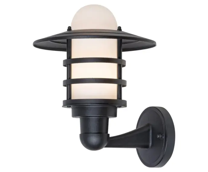 Cena po obniżce - Lampa ścienna śródziemnomorska 1xE27 Darrington czarny 7678 Rabalux