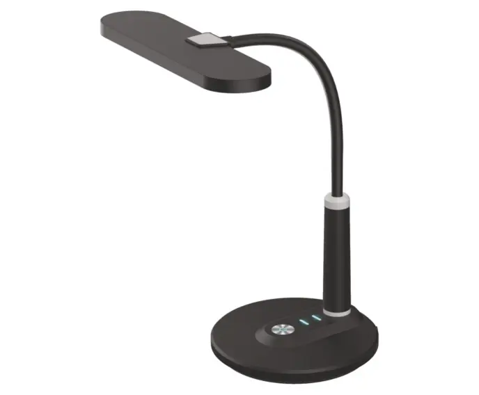 Bardzo popularny produkt - Lampka biurkowa ściemnialna ze zmianą barwy światła K-BL1185 CZARNY DAFI Kaja