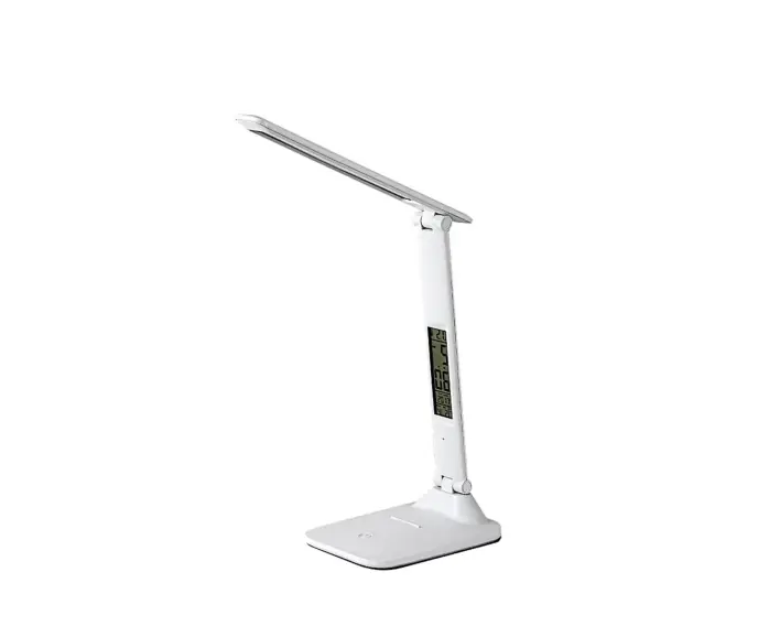 Szybka wysyłka | Lampka biurkowa z wyświetlaczem biała wbudowany LED 5W Deshal 74015 Rabalux