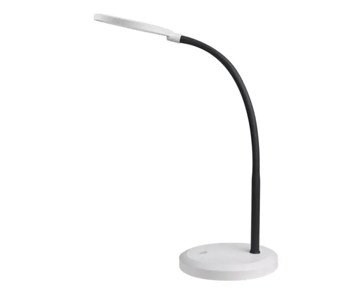 Lampka biurkowa czarno-biała wbudowany LED 7,5W Timothy 5429 Rabalux - Super okazja