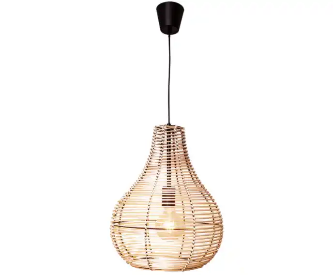 Lampa wisząca boho Granada rattanowa E27 By Rydens - Ograniczona dostępność
