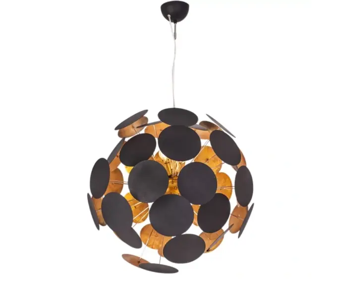 Lampa wisząca czarna kula Planet By Rydens 2828990-4007 - Promocja