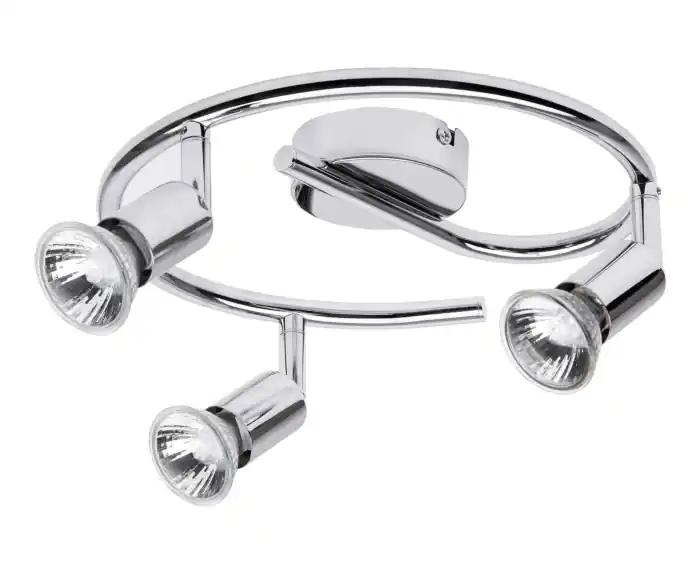 Lampa sufitowa do przepokoju GU10 3x50W kolor chrom 6048 Norton Rabalux | Ekspresowa wysyłka