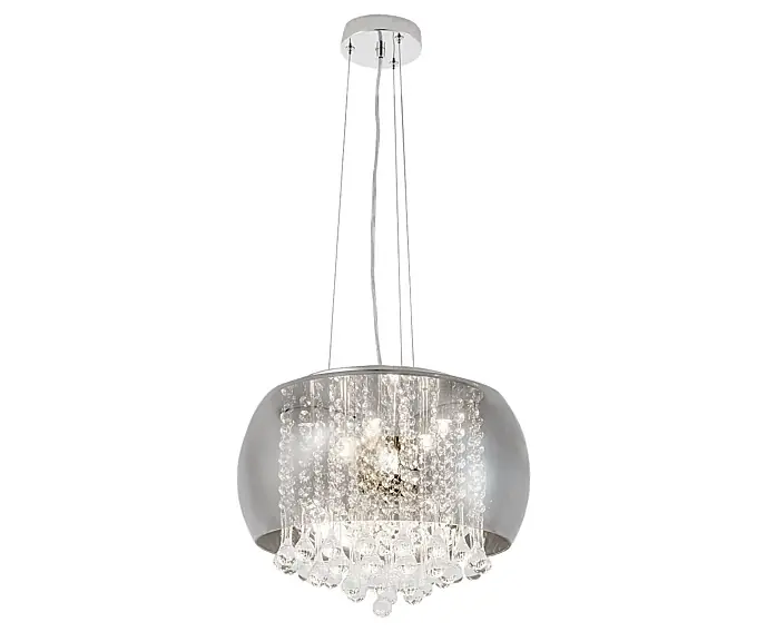 Lampa wisząca z kryształkami G9 6x40W kolor chrom 3599 Ninelle Rabalux | Profesjonalna jakość