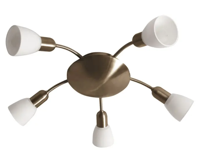 Lampa sufitowa 5-punktowa E14 5x40W kolor brąz 6310 Soma Rabalux - Sprawdzony wybór