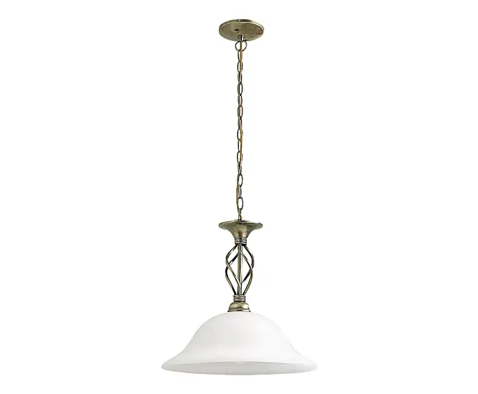 Lampa wisząca E27 1x60W kolor brąz 7136 Beckworth Rabalux | Duży rabat
