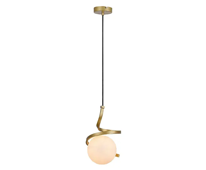 Sprawdź teraz | Lampa wisząca E27 1x20W kolor złoty 72126 Sarabi Rabalux
