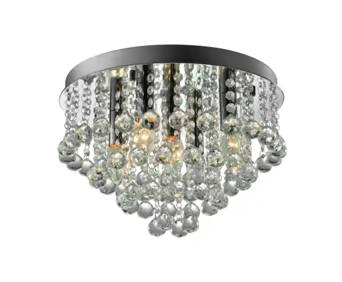 Kup teraz | Lampa kryształowa glamour ALEX 5xE14 Zuma Line RLX94874-5