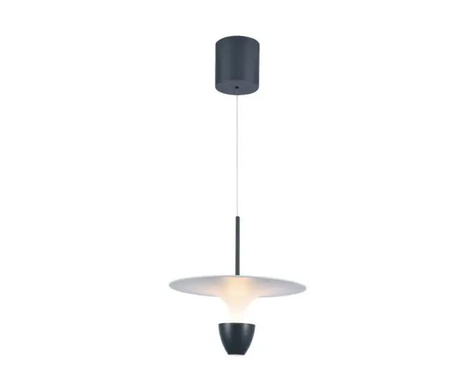 Oferta - Lampa wisząca LED 3000K biała / szara V-TAC VT-7832-23103