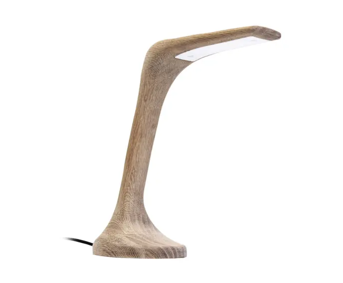 Lampa biurkowa drewniana nowoczesna skandynawska LED 11W Moderna Zuma Line | Nowość w asortymencie