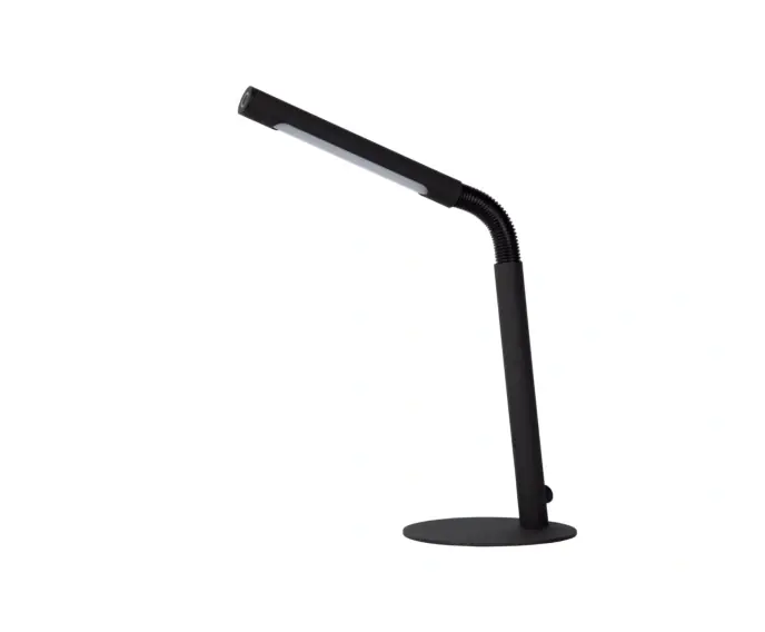 Wygodne zakupy - Lampa na biurko regulowana czarna LED 3W Gilly Lucide