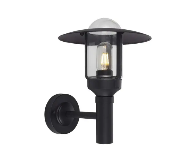 Super okazja | Oprawa Ogrodowa V-TAC E27 Kinkiet Czarny MAT IP44 VT-1158 3 Lata Gwarancji