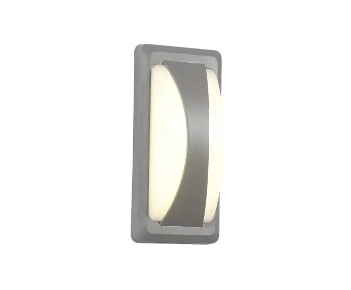 Kinkiet zewnętrzny V-TAC 12W LED Szara IP65 VT-8058 6400K 1160lm - Jeszcze taniej