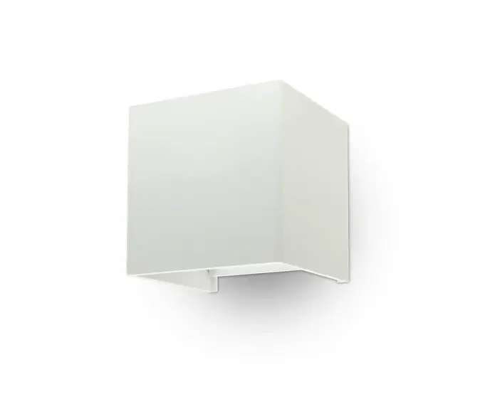Kinkiet Ścienny V-TAC 11W LED Regulowany Chip BRIDGELUX Biały Kwadrat IP65 VT-759-12 neutralna - Premium