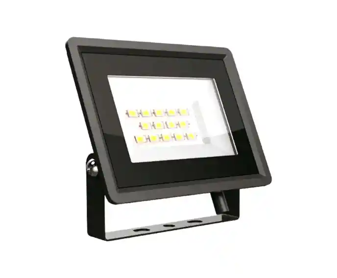 Dobra cena | Naświetlacz halogen LED V-TAC 10W Czarny VT-4914 neutralna 750lm