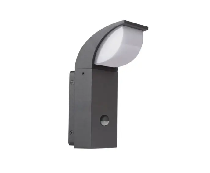 Oszczędź teraz - Kinkiet ogrodowy lampa z czujnikiem ABETE LED EL 20 SE-GR Kanlux 36573