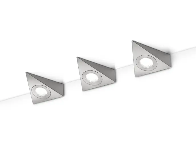 Kinkiet ścienny lampa ECCO srebrny Trio 273370307 - Kup online
