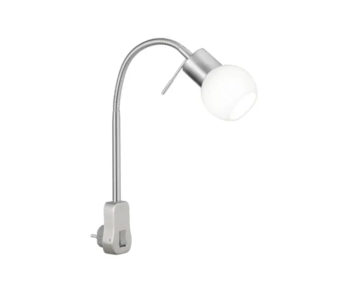 Kinkiet ścienny lampa ANTIBES srebrny Trio 891770107 - Bezpieczne zakupy