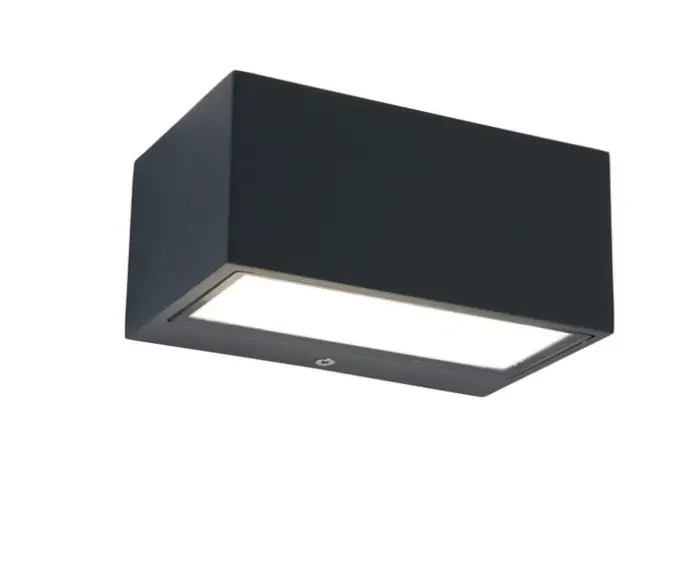 Lampa elewacyjna kinkiet zewnętrzny GEMINI antracyt Lutec 5189102118 - Produkt premium