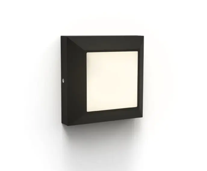Nowość w asortymencie | Lampa elewacyjna kinkiet zewnętrzny HELENA czarny Lutec 6402105012
