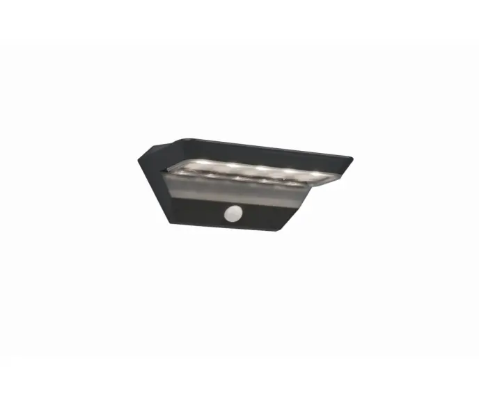 Lampa elewacyjna kinkiet zewnętrzny MENDOZA - CZUJNIK RUCHU - SOLAR antracyt RL R22241142 - Top oferta