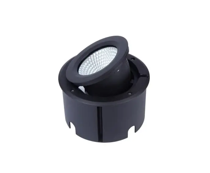 Outlet - Lampa najazdowa gruntowa ARCTIC czarna Lutec 7701301012