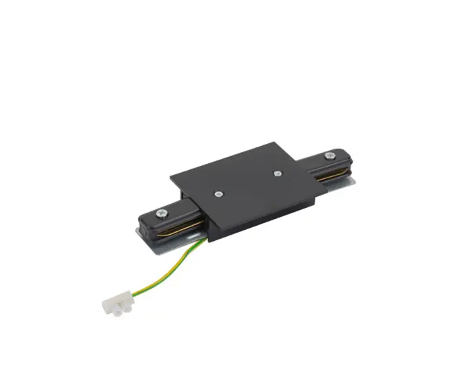 Ekstra rabat - Łącznik zasilający wzdłużny czarny podtynkowy Nowodvorski CONNECTOR